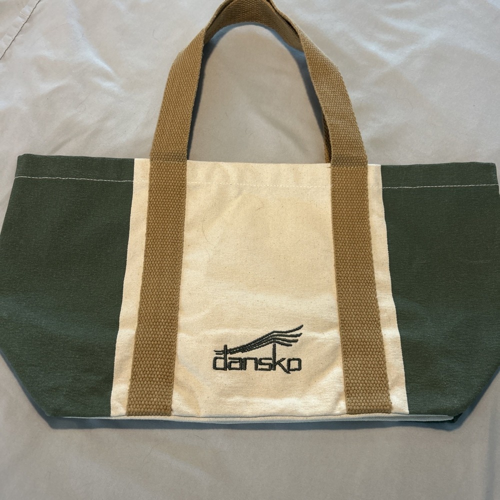 Dansko Canvas Tote Bag New Natural Handbag New York‎ 12×5
